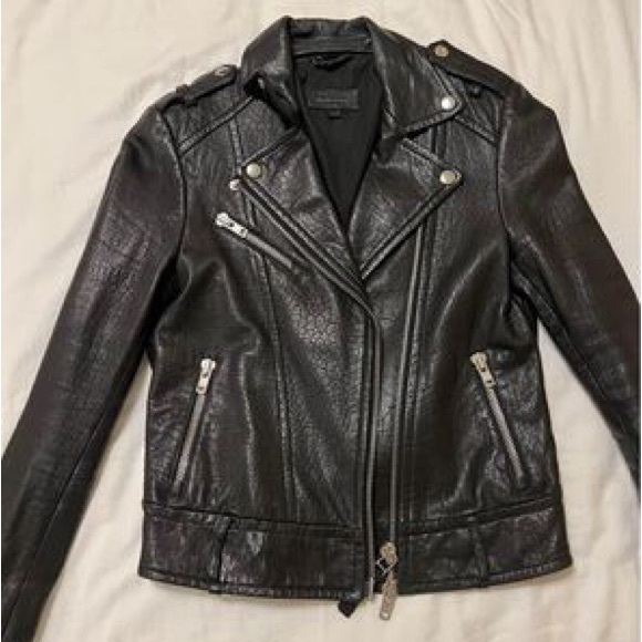 Mackage Pebble Moro Leather Jacket - Picture 1 of 2
